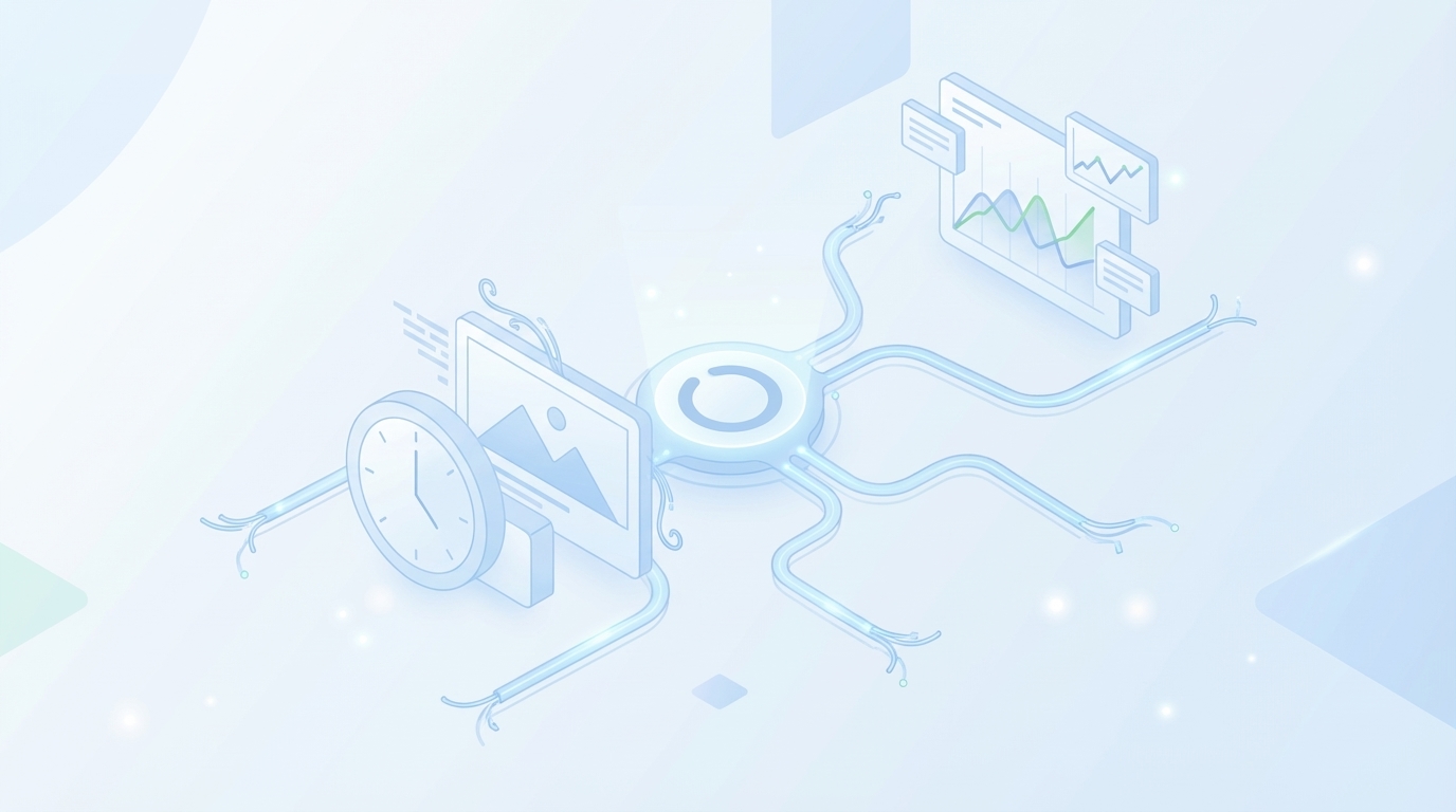 When Visuals Get In The Way Instead Of Helping concept illustration - Oleno