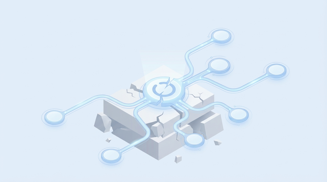 When Your Content Looks Generic, Trust Slips concept illustration - Oleno