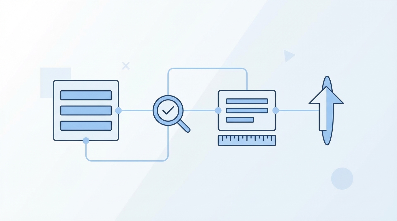 How Oleno Enforces Snippet-Ready Sections From Draft To Publish concept illustration - Oleno