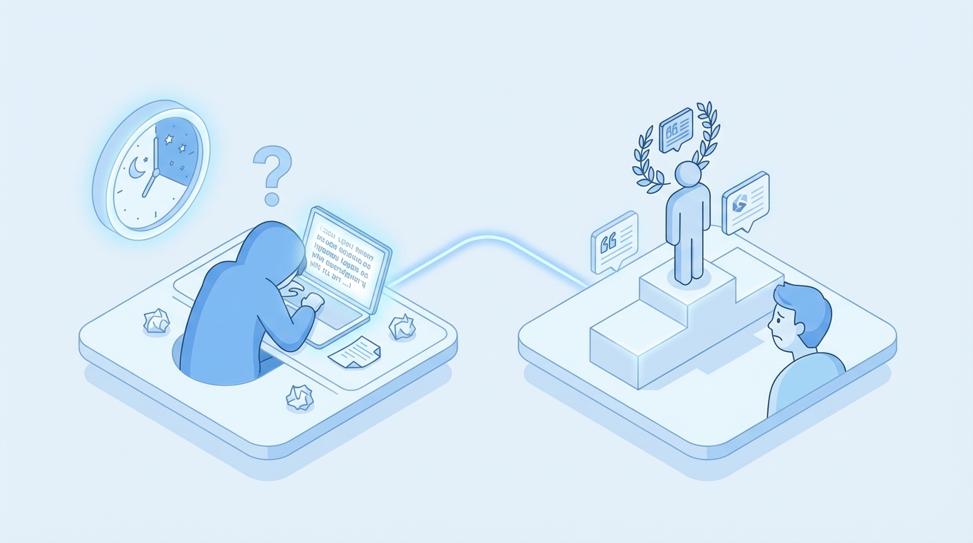 The Moments That Make This Pain Obvious concept illustration - Oleno