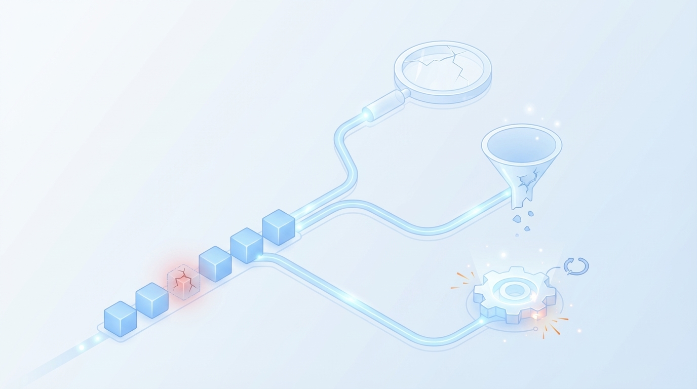 The Real Cost of Missed Errors Shows Up Later concept illustration - Oleno