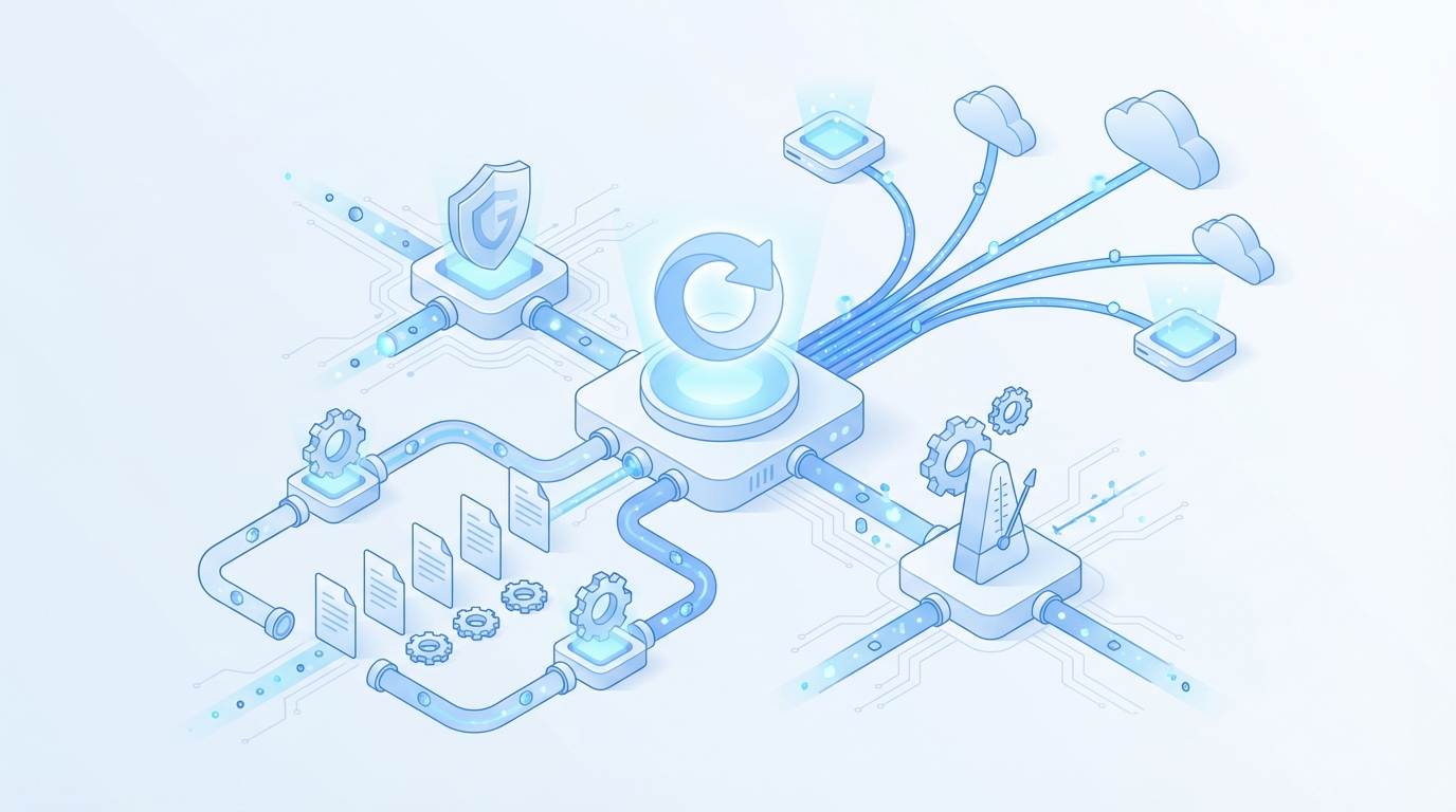 How Oleno Makes Syndication-Safe Distribution Reliable concept illustration - Oleno