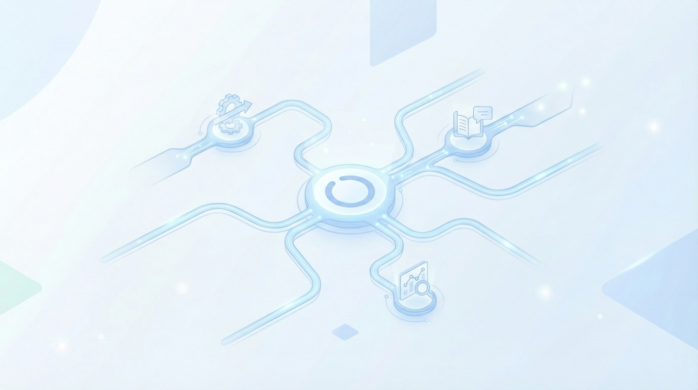 How Oleno Operationalizes the Thought Leadership Impact Framework concept illustration - Oleno