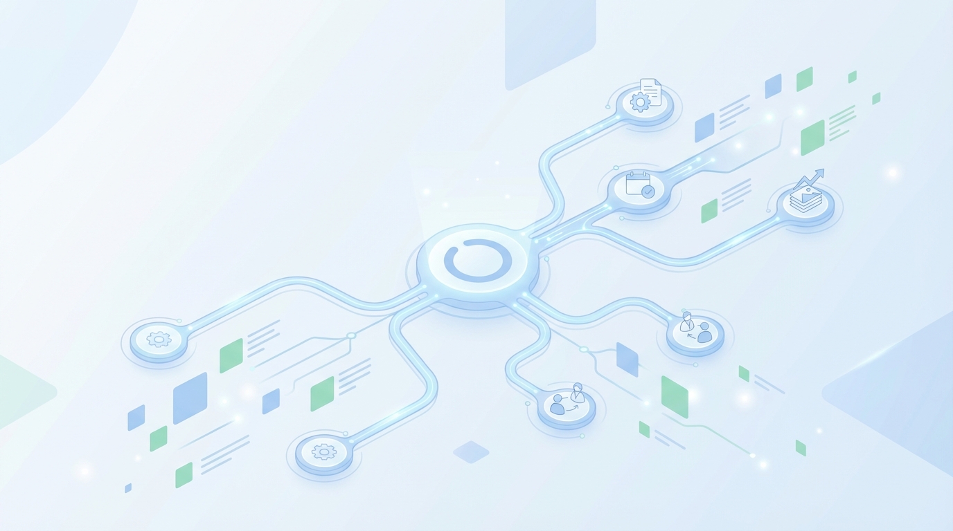 How Oleno Powers A Reliable Content Scaling Workflow concept illustration - Oleno