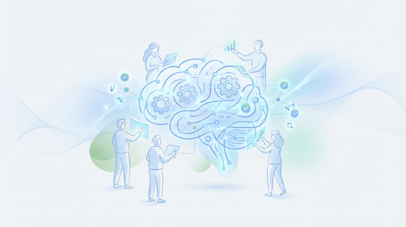 How to Evaluate AI Search Optimization Platforms concept illustration - Oleno