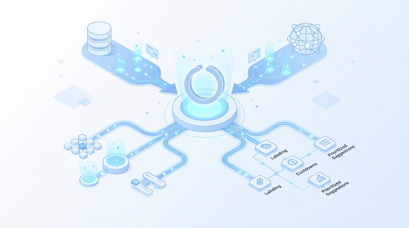 How Oleno Runs Your Topic Universe End-To-End concept illustration - Oleno