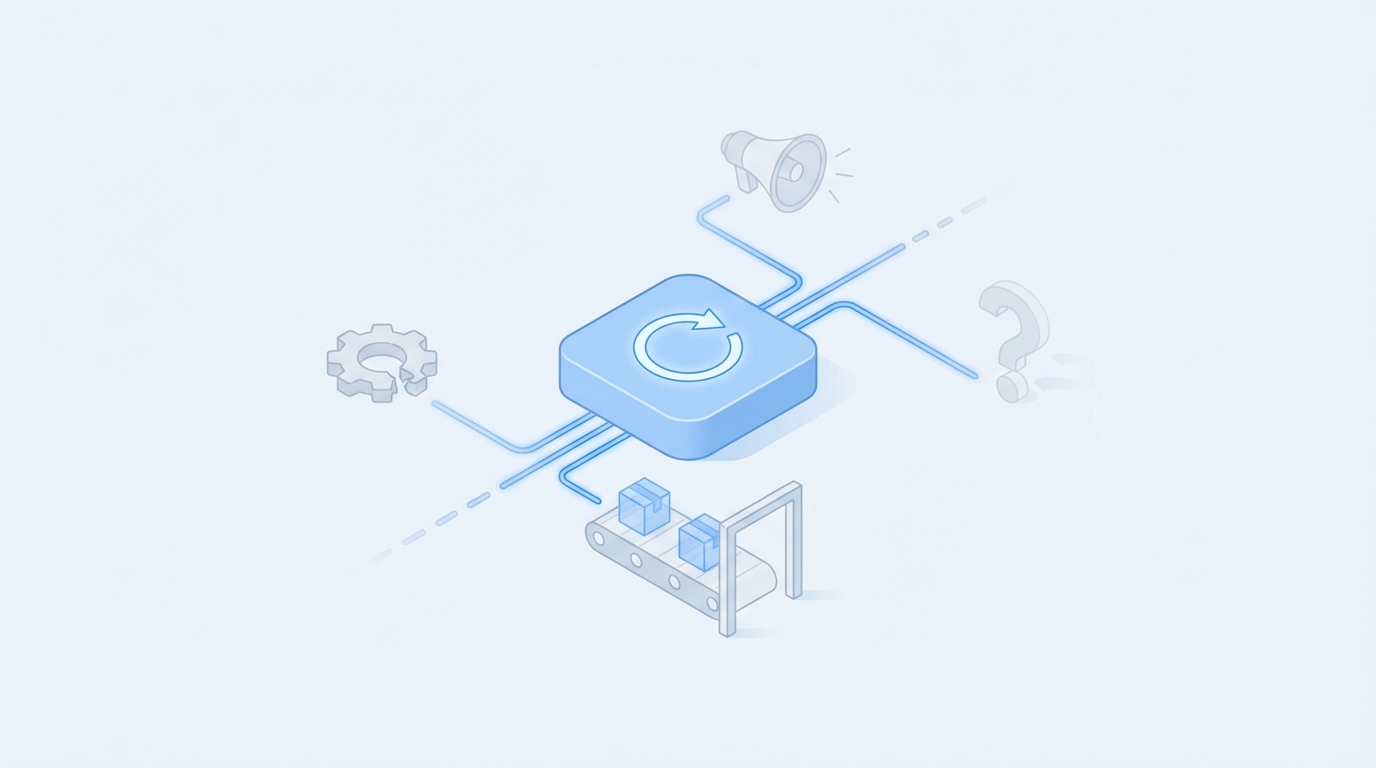 What It Feels Like When Updates Do Not Move Pipeline concept illustration - Oleno