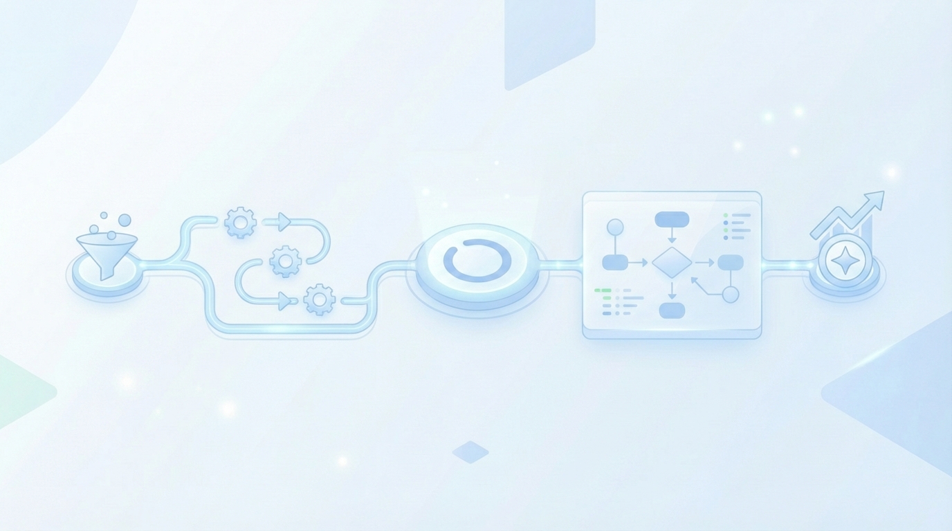 How Oleno Operationalizes Value Stream Mapping for Demand Gen Teams concept illustration - Oleno