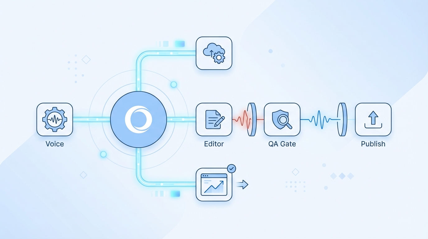 How Oleno Operationalizes Voice Drift Detection concept illustration - Oleno