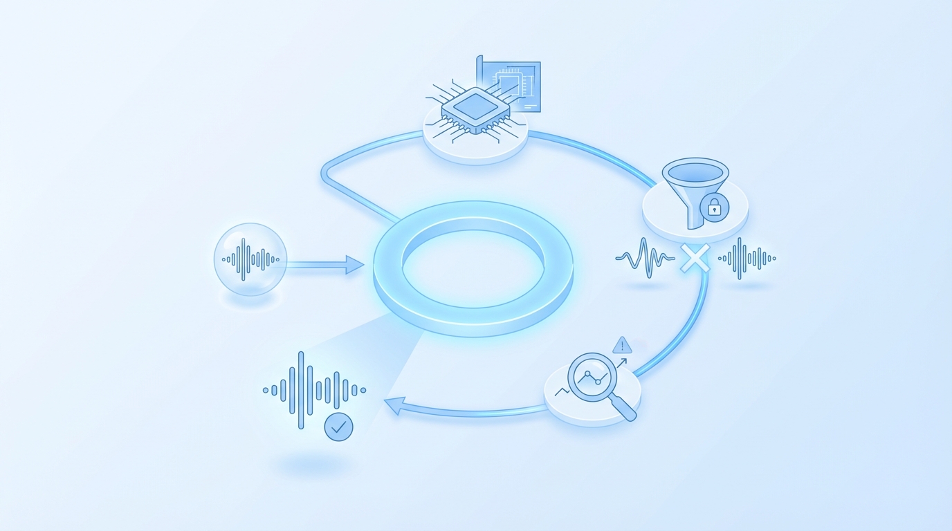 How Oleno Turns Voice Perception Testing Into Ongoing Governance concept illustration - Oleno