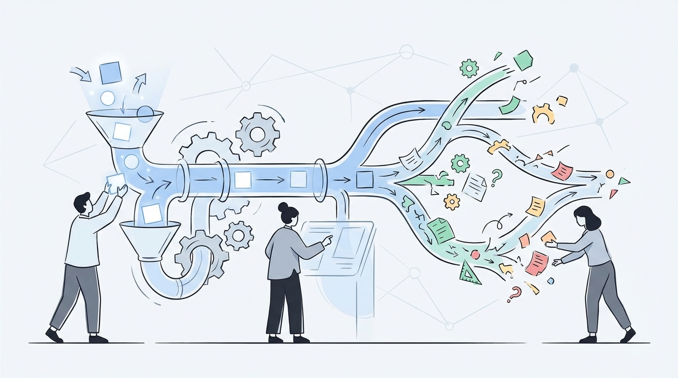 Why Narrative Drift Is Really A Demand Gen Problem concept illustration - Oleno