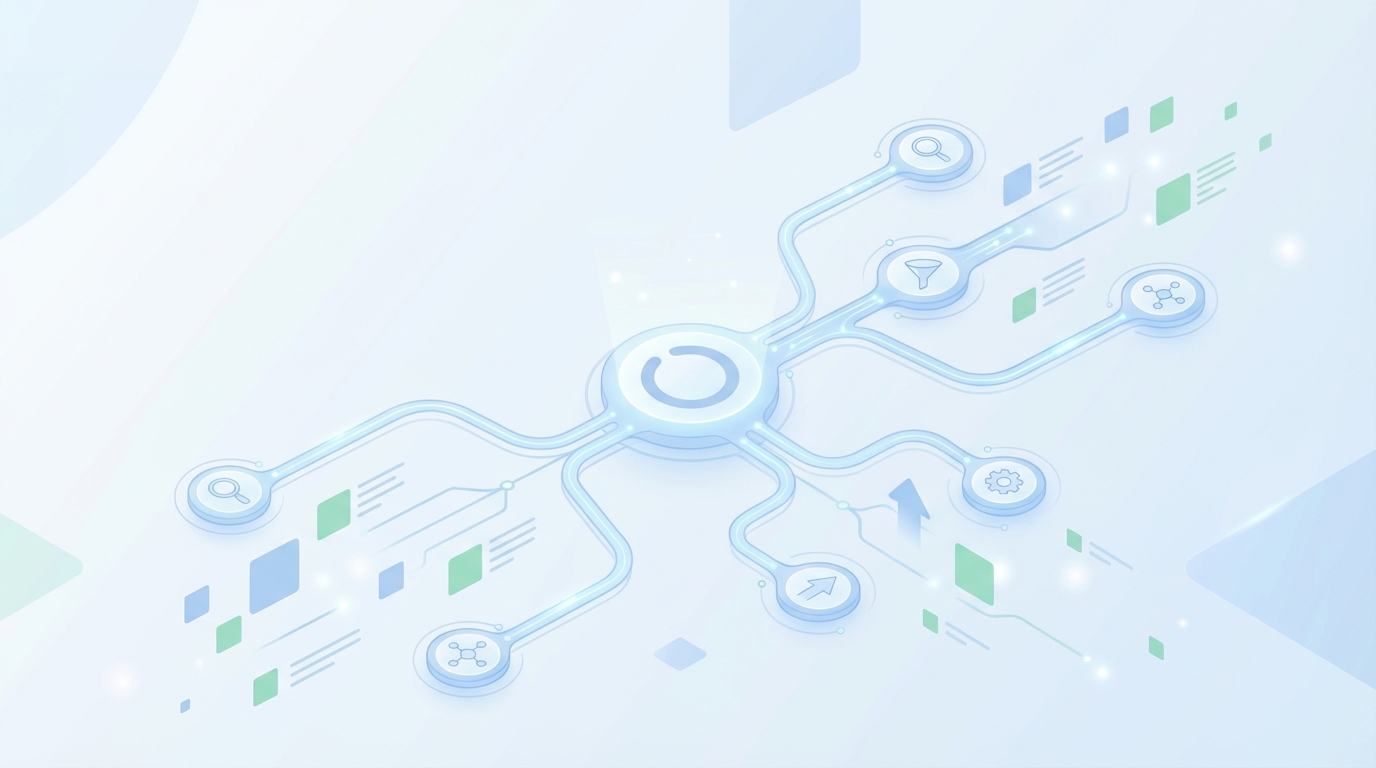 How Category Leaders Build A Demand Generation System That Compounds concept illustration - Oleno