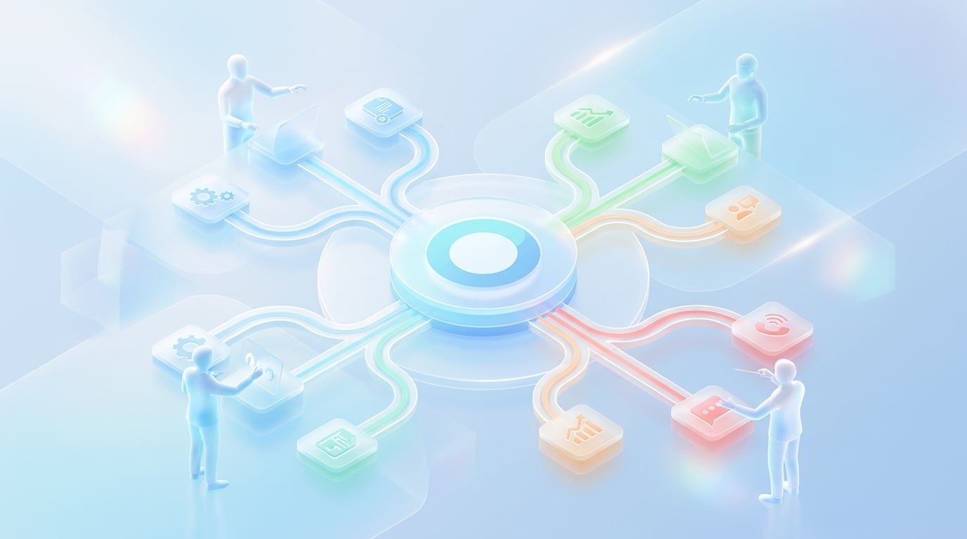 Why AI Writing Tools Break Demand Gen Content concept illustration - Oleno
