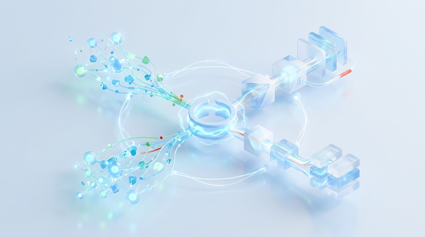 What Still Matters in AI SEO vs Traditional SEO concept illustration - Oleno