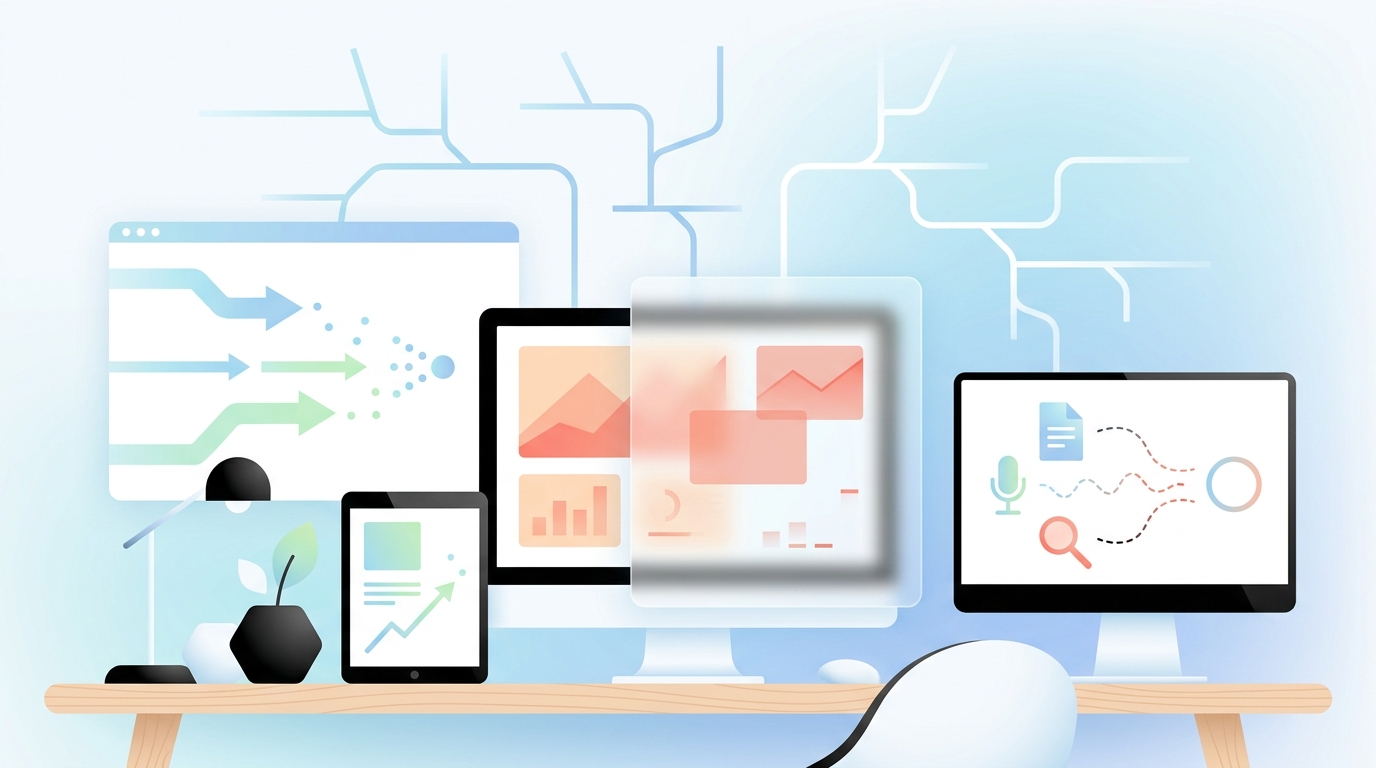 Why Fragmented Demand Gen Stops Paying Off Before You Notice concept illustration - Oleno