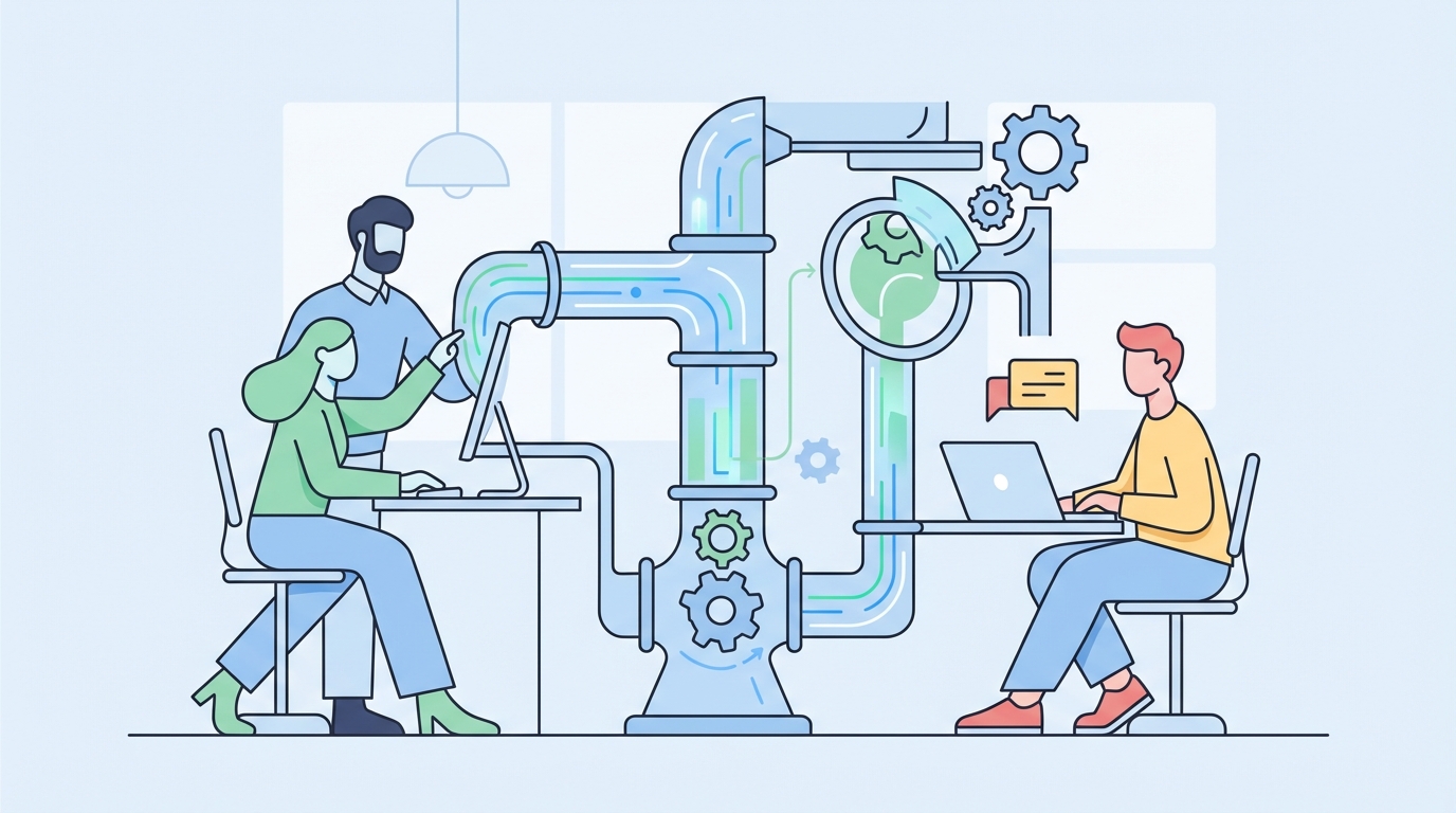 The Real Cost of Choosing the Wrong Blog Tool concept illustration - Oleno