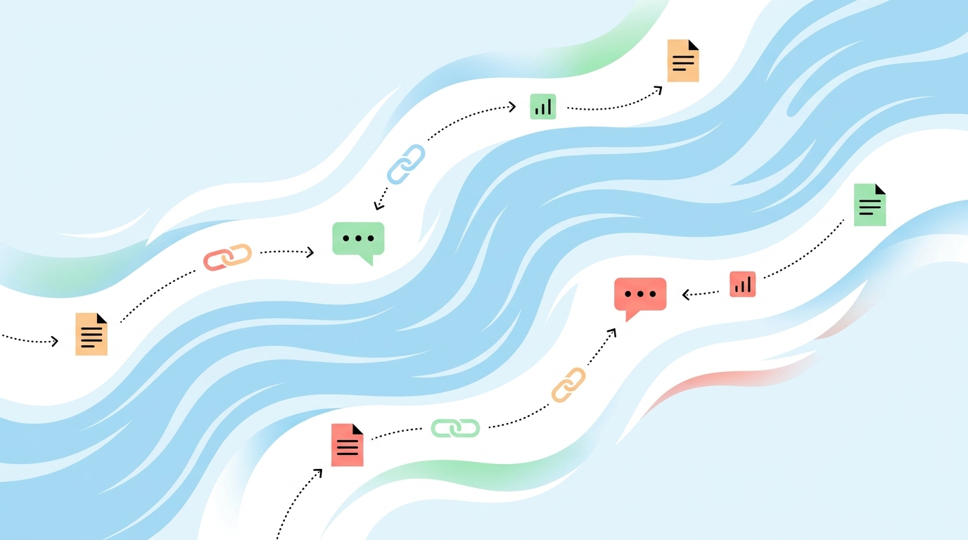Why Content Execution Breaks For Growth-Stage SaaS Teams concept illustration - Oleno