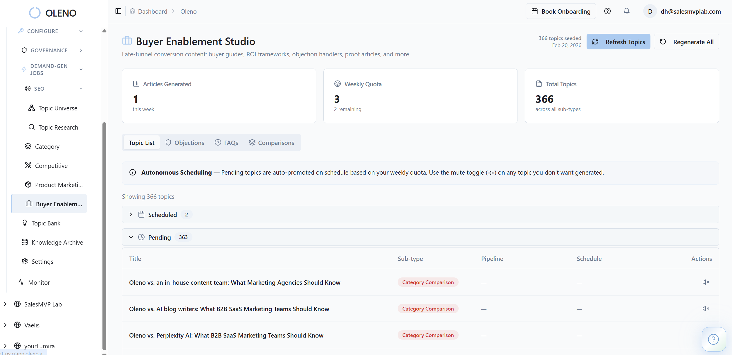Buyer Enablement Studio