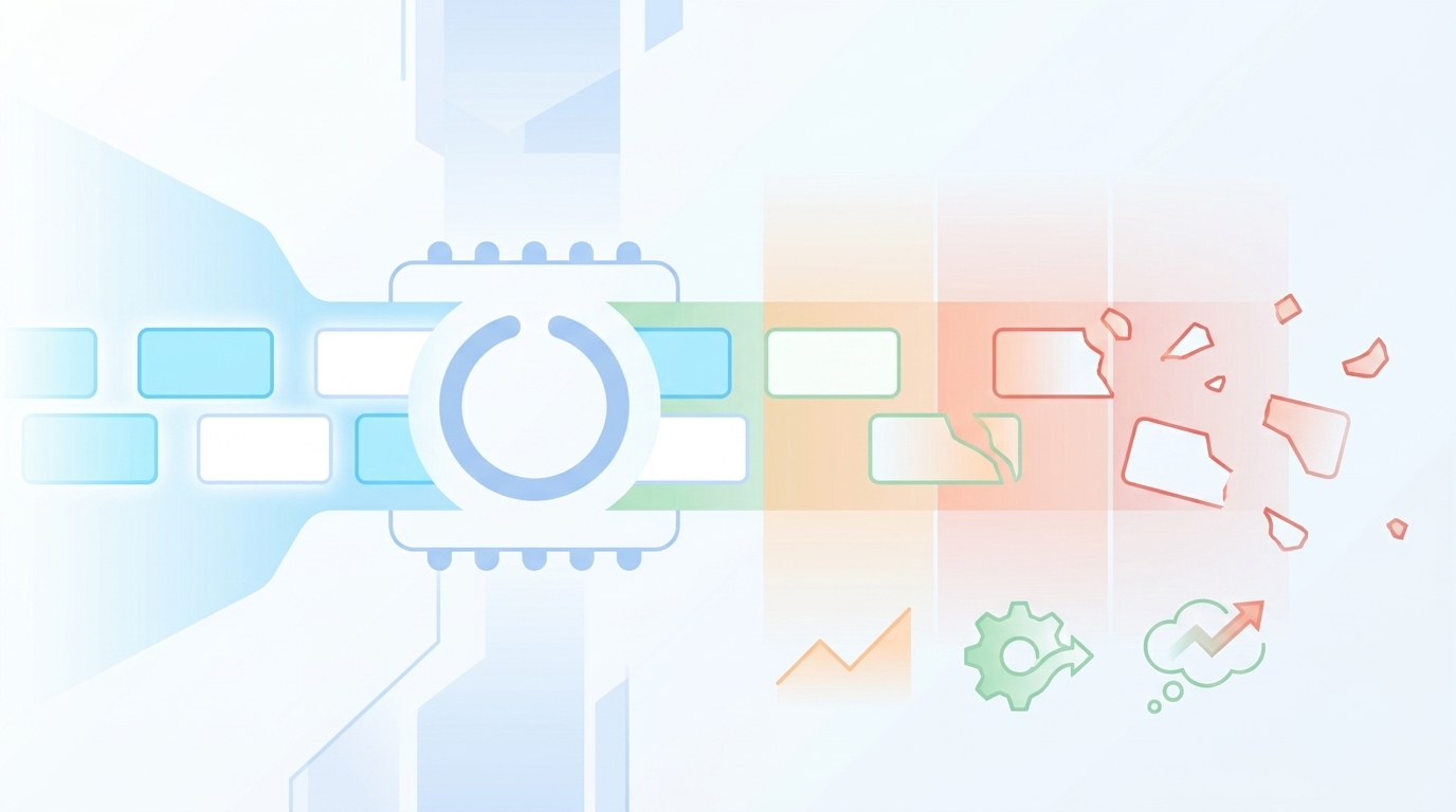 Why AI Content Decays Before Anyone Notices concept illustration - Oleno