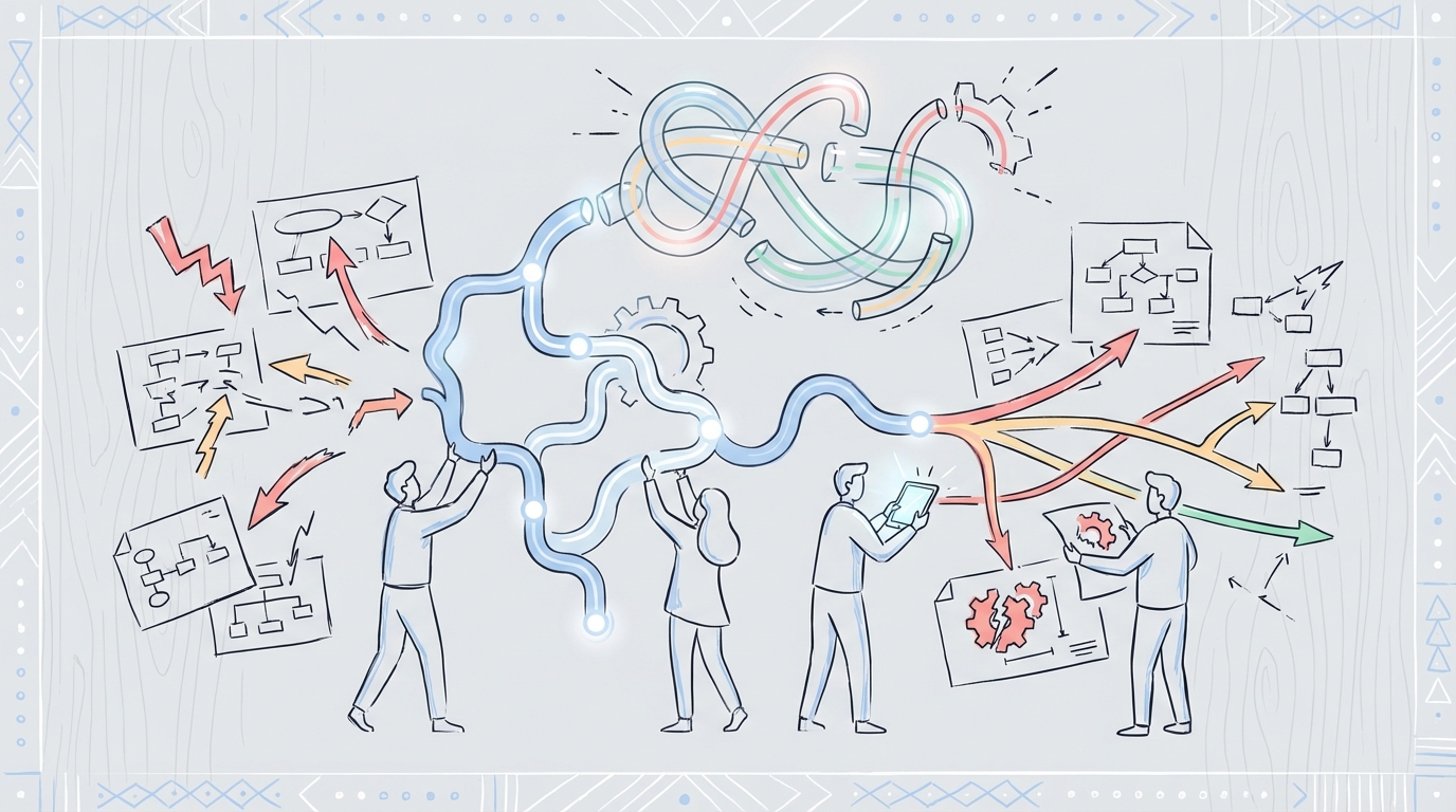 Why Scaling Content Usually Makes the Underlying Problem Worse concept illustration - Oleno