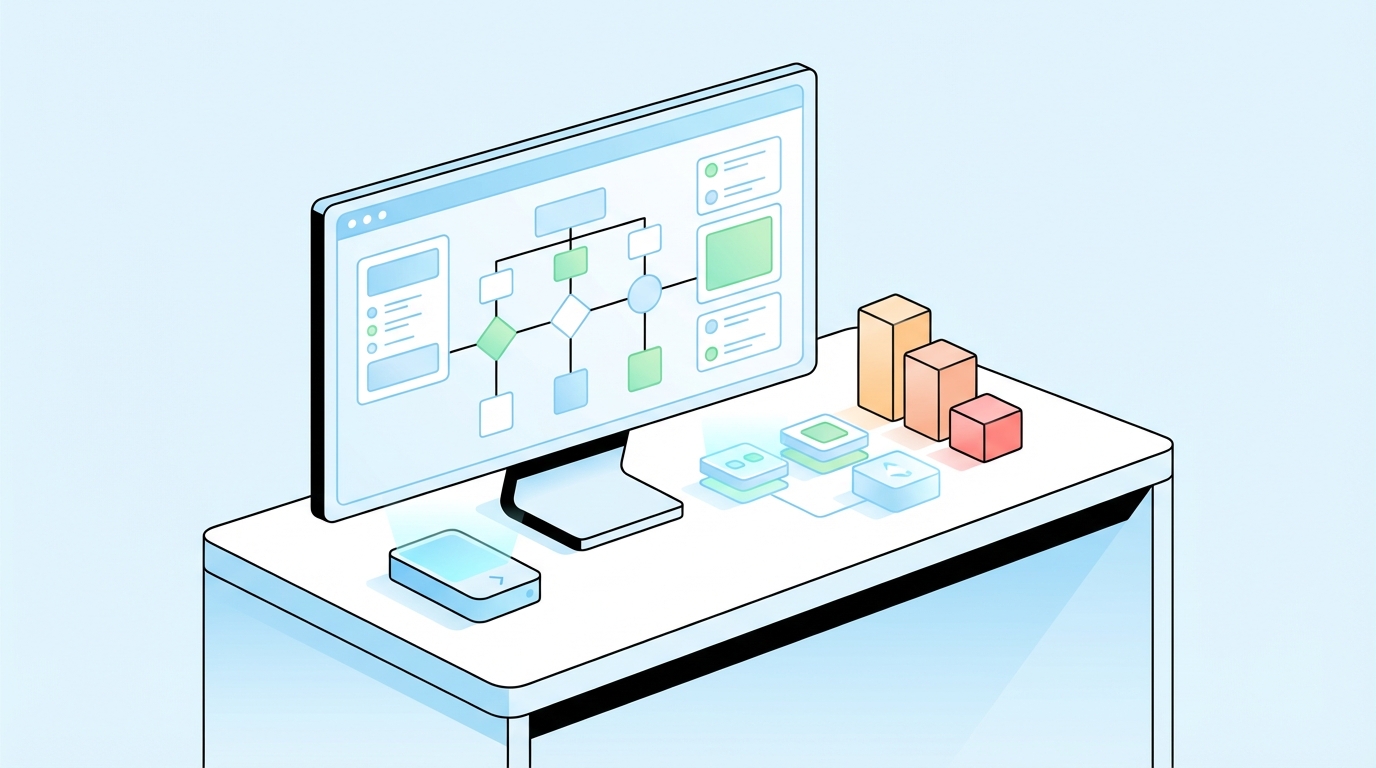 Why the Future of Content Marketing Looks Smaller and More Systematic concept illustration - Oleno