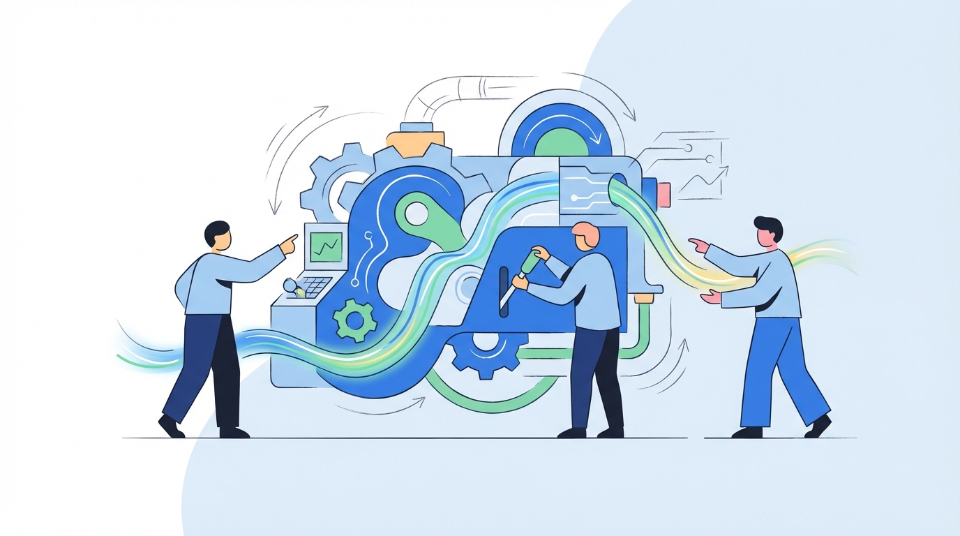 Why Fragmented Execution Breaks Demand Generation concept illustration - Oleno