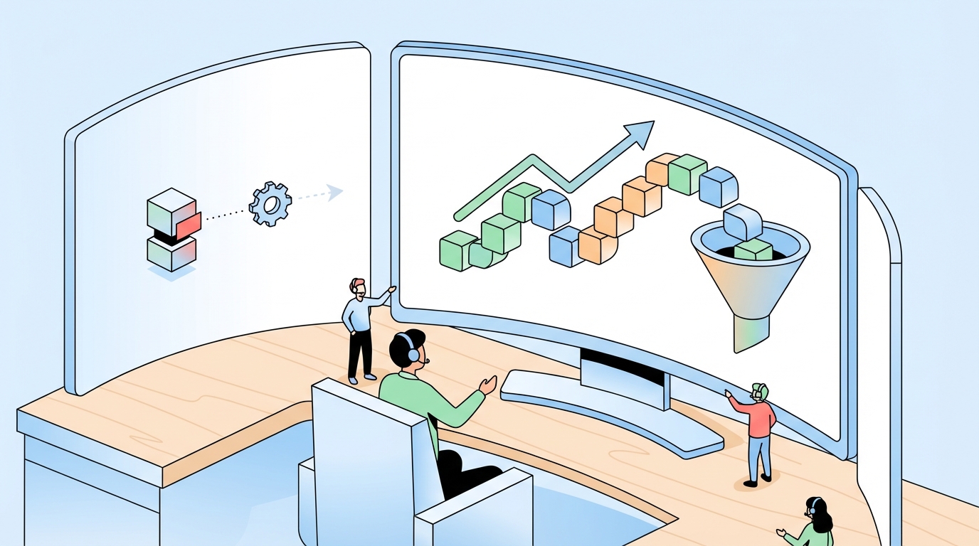 Why Lean SaaS Teams Start Looking For A Different Content System concept illustration - Oleno